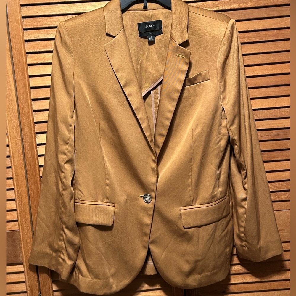 J. Crew Alfie Tan Blazer - Picture 2 of 16